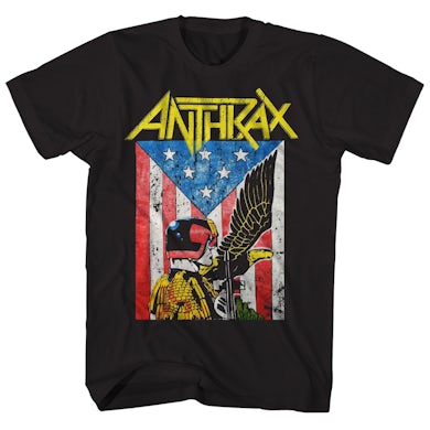 Anthrax T-Shirt | Dredd Eagle Anthrax Shirt