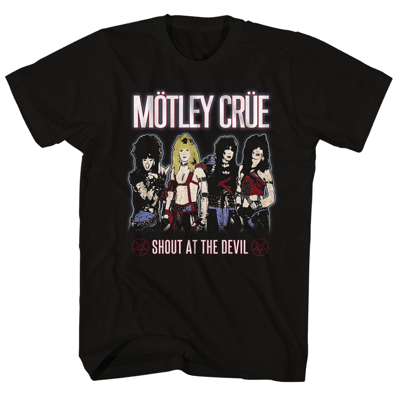 Mötley Crüe TShirt Shout At The Devil Motley Crue Shirt