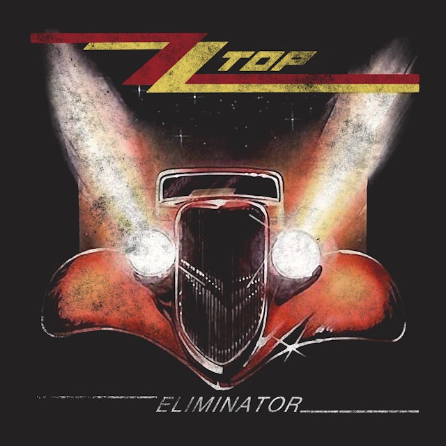 ZZ TOP band signed ELIMINATOR guitar display | Street Dreams