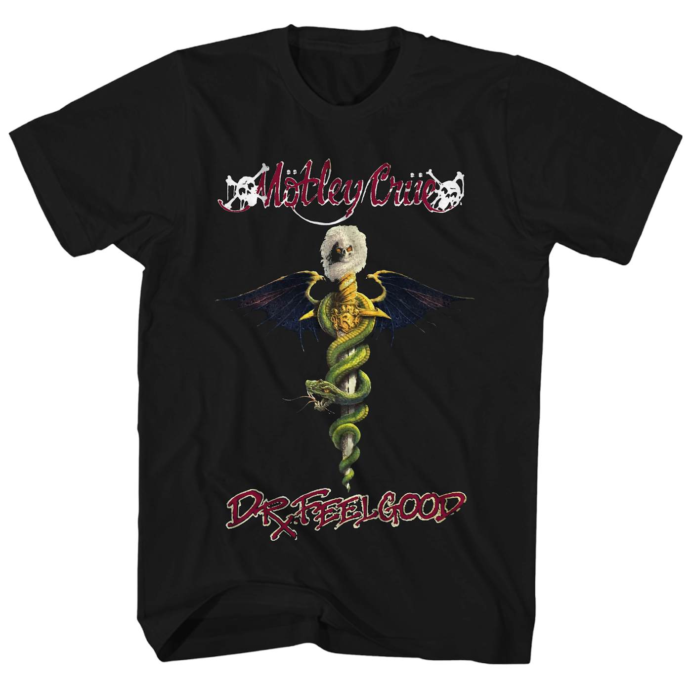 Mötley Crüe T-Shirt | Dr. Feelgood Album Art Motley Crue Shirt