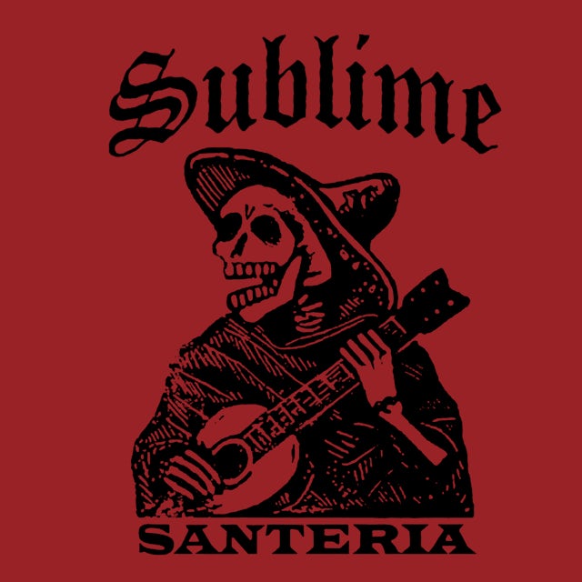 Sublime T-Shirt | Santeria Skeleton Sublime Shirt