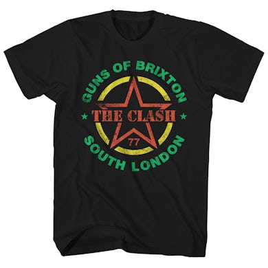 The Clash T-Shirt | Guns of Brixton Logo The Clash Shirt