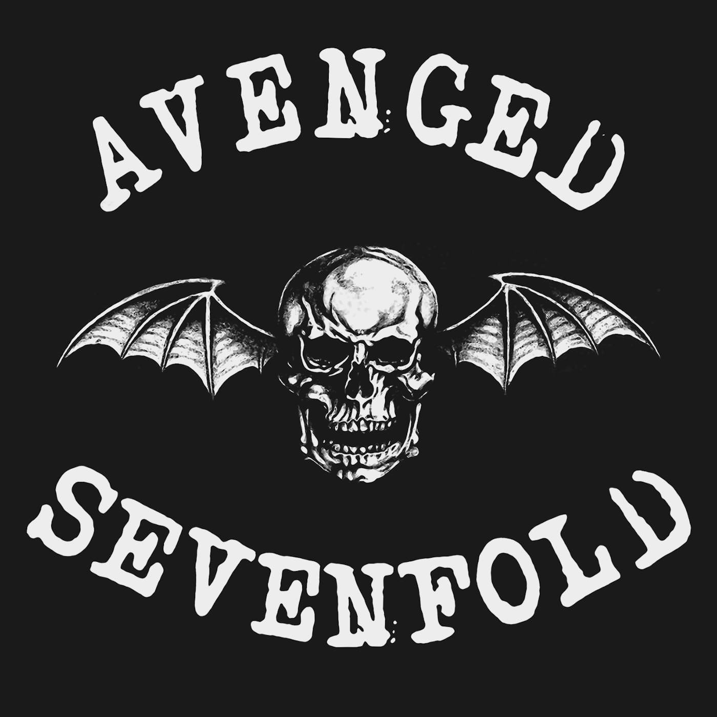 Avenged Sevenfold Zip-Up Hoodie | Deathbat Logo Avenged Sevenfold Hoodie