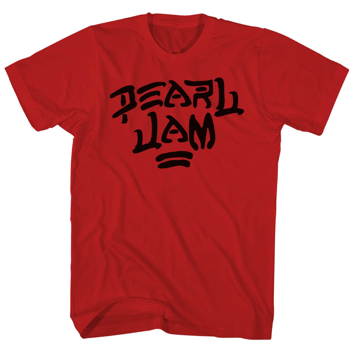 Pearl Jam T-Shirt | Brushstroke Logo Pearl Jam Shirt