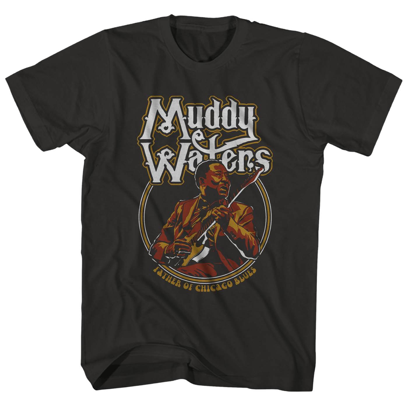 Muddy Waters T-Shirt | Father Of Chicago Blues Muddy Waters Shirt