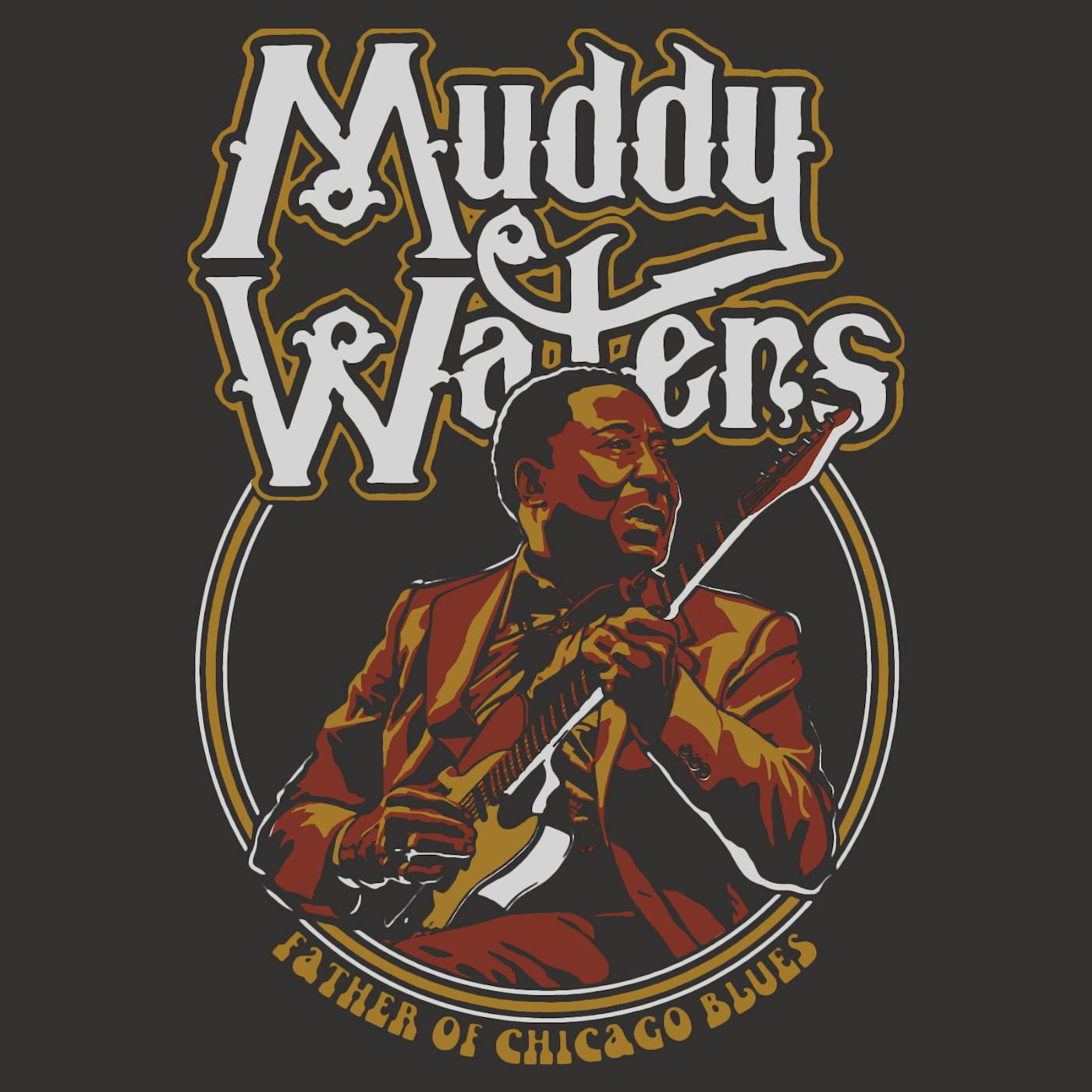 Muddy Waters T-Shirt | Father Of Chicago Blues Muddy Waters Shirt