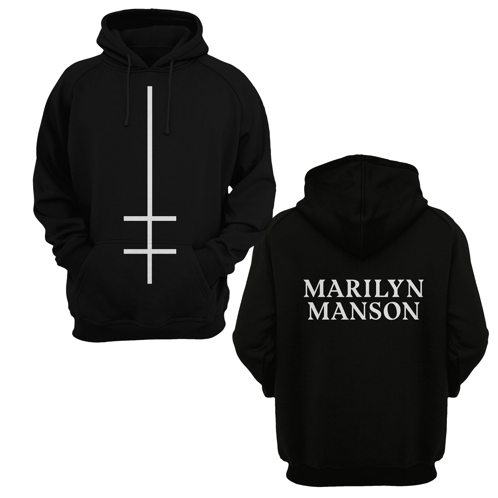 marilyn manson zip up hoodie