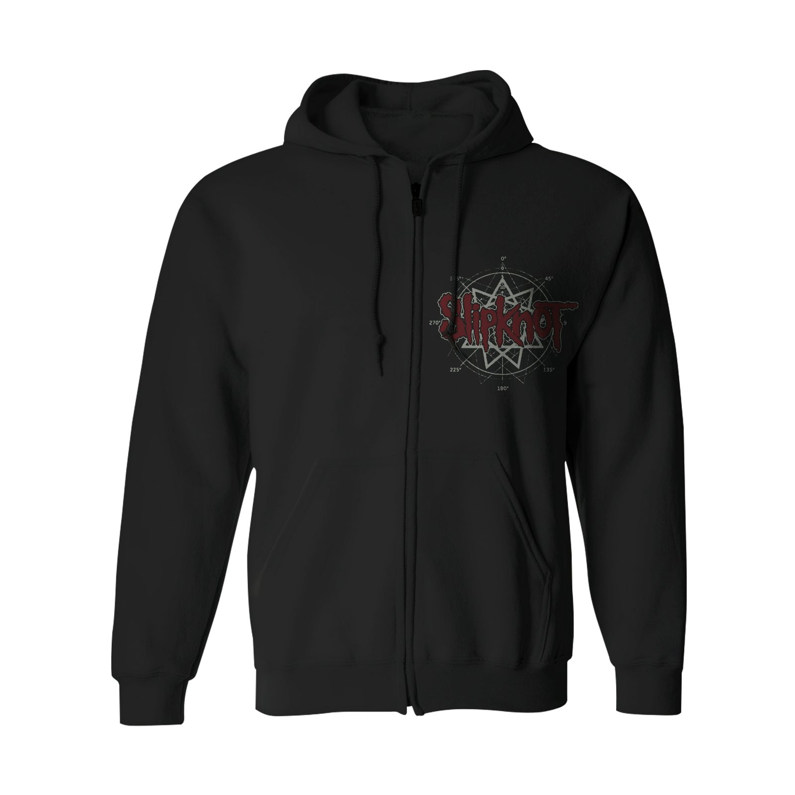 Slipknot ZipUp Hoodie Skull Logo Slipknot Hoodie
