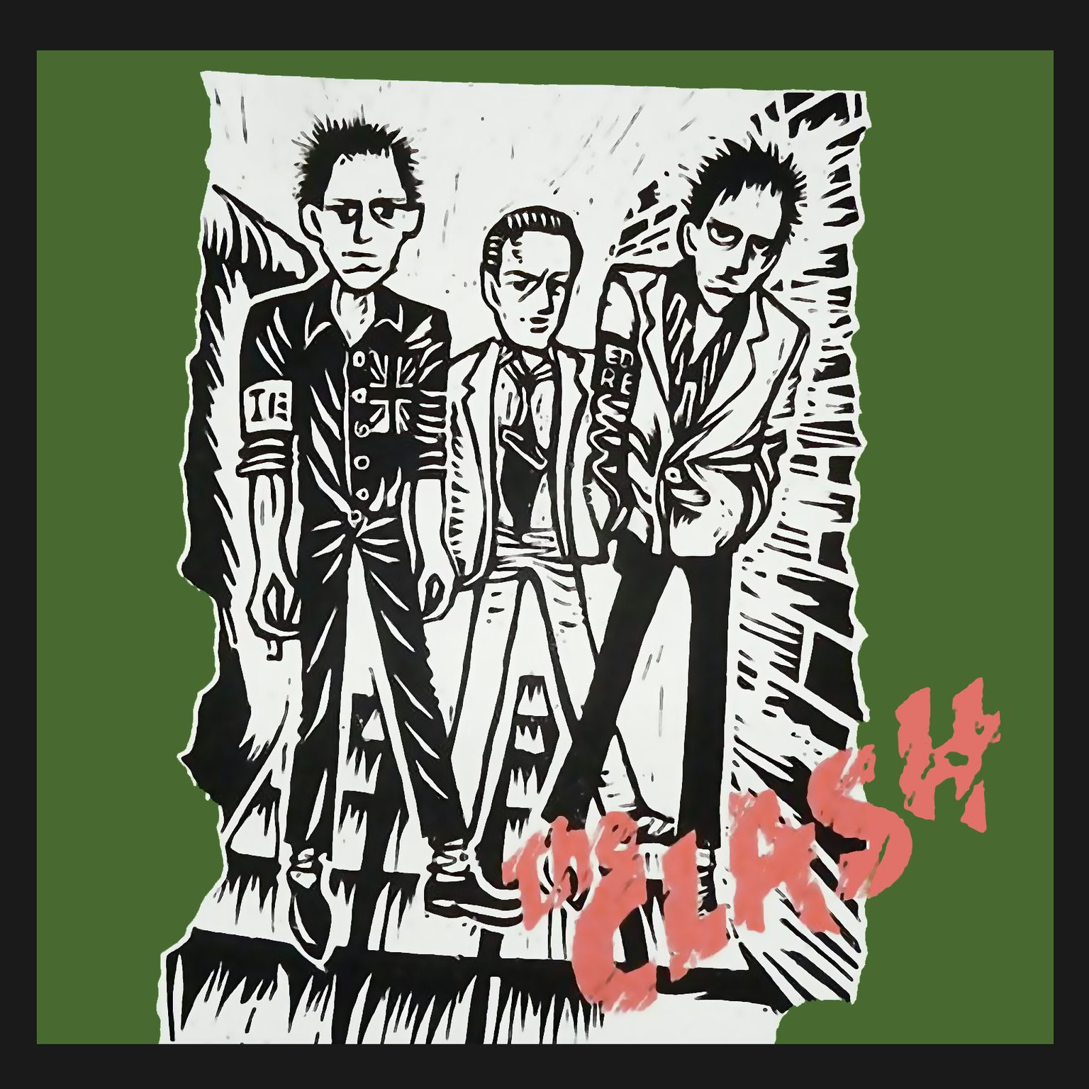 The Clash T-Shirt | Debut Album Sketch The Clash Shirt