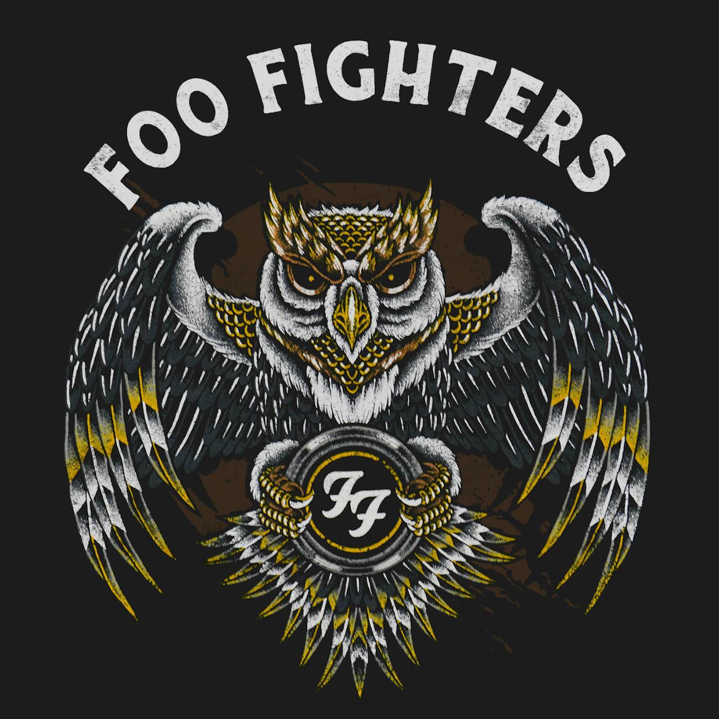 Foo Fighters T-Shirt | Owl Logo Foo Fighters Shirt