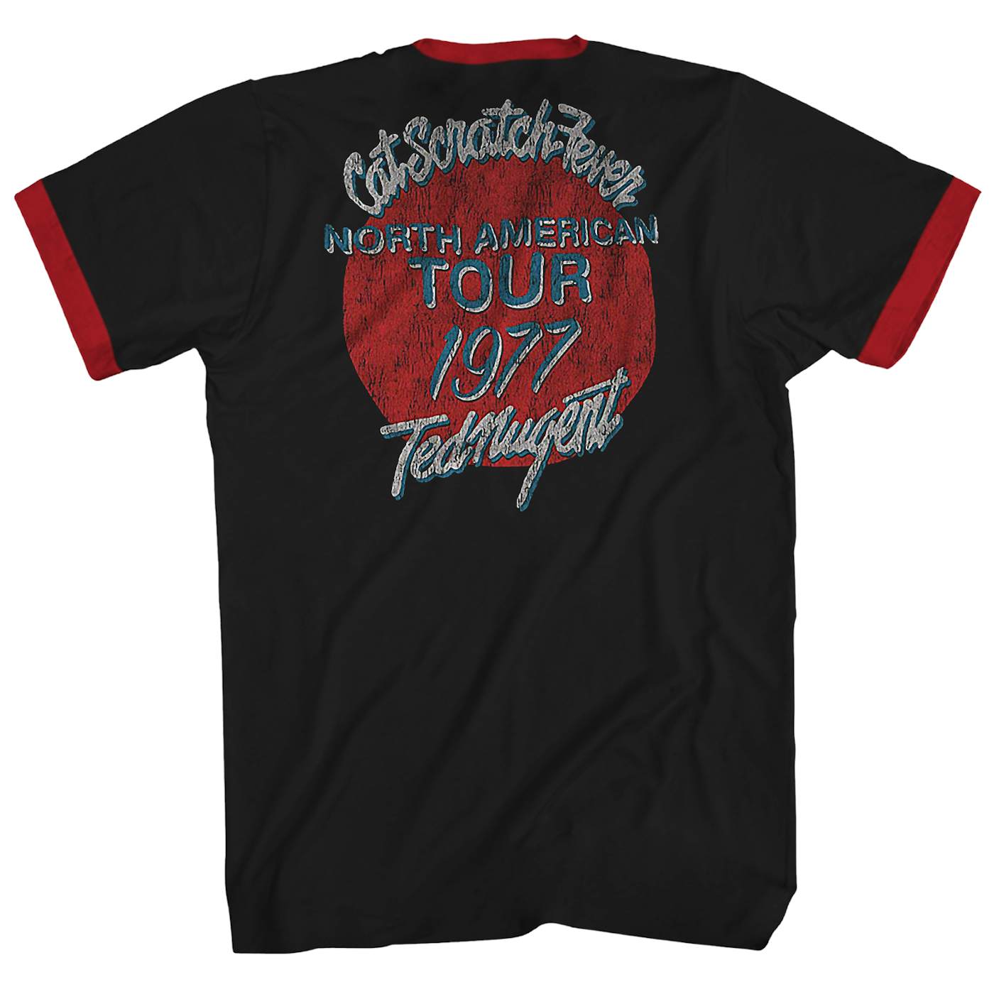 Ted Nugent T-Shirt | Cat Scratch Fever ’77 Tour Shirt (Reissue)