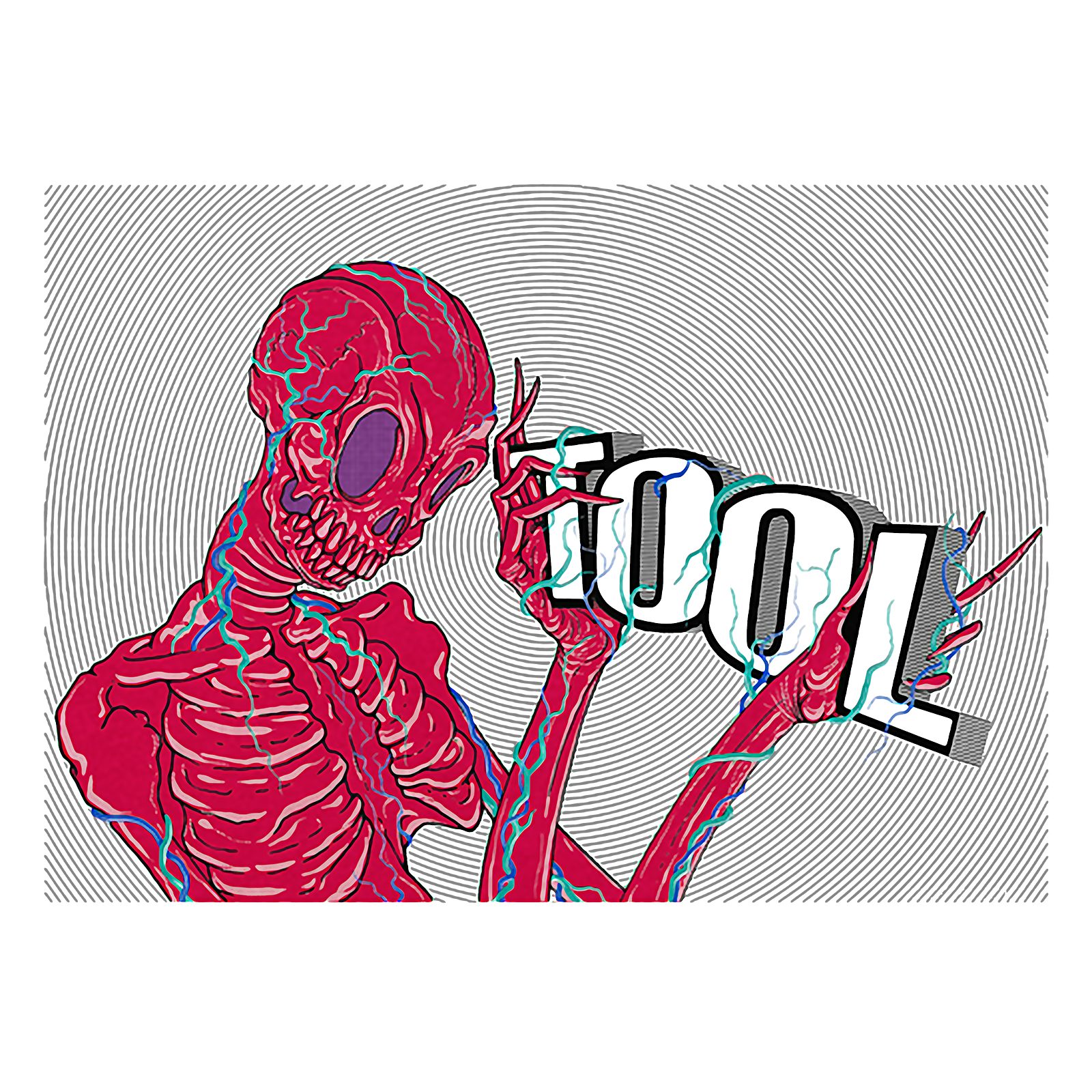 TOOL Skeleton Logo Shirt