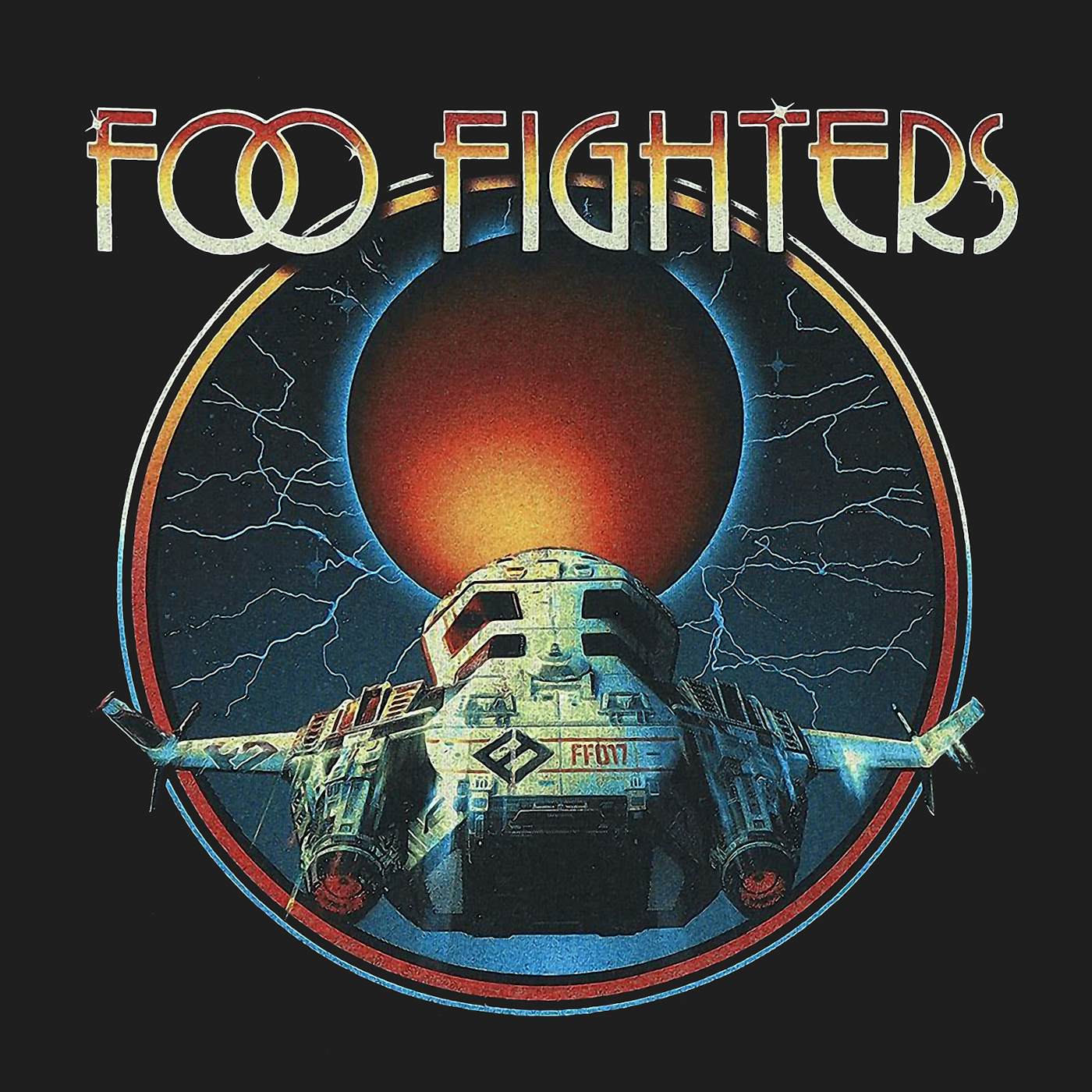 Foo Fighters T-Shirt | Red Moon Foo Fighters Shirt
