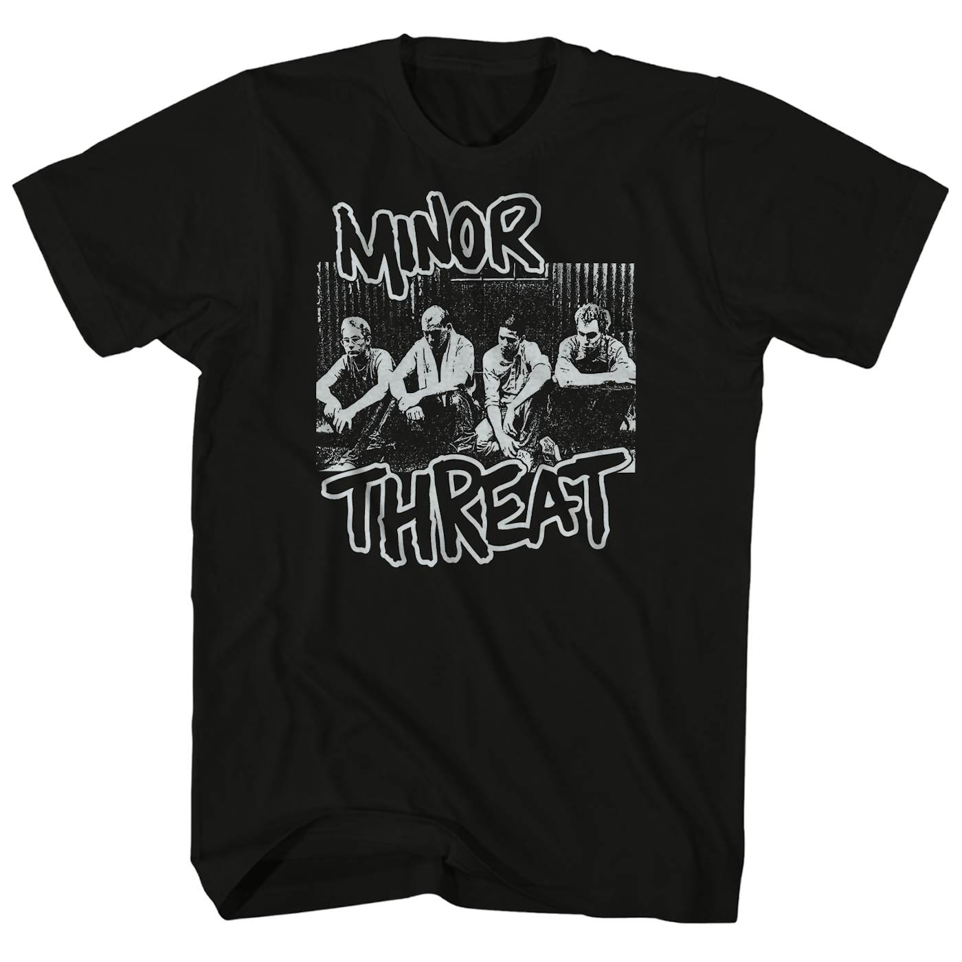 Minor Threat T-Shirt | Xerox Group Photo Minor Threat Shirt