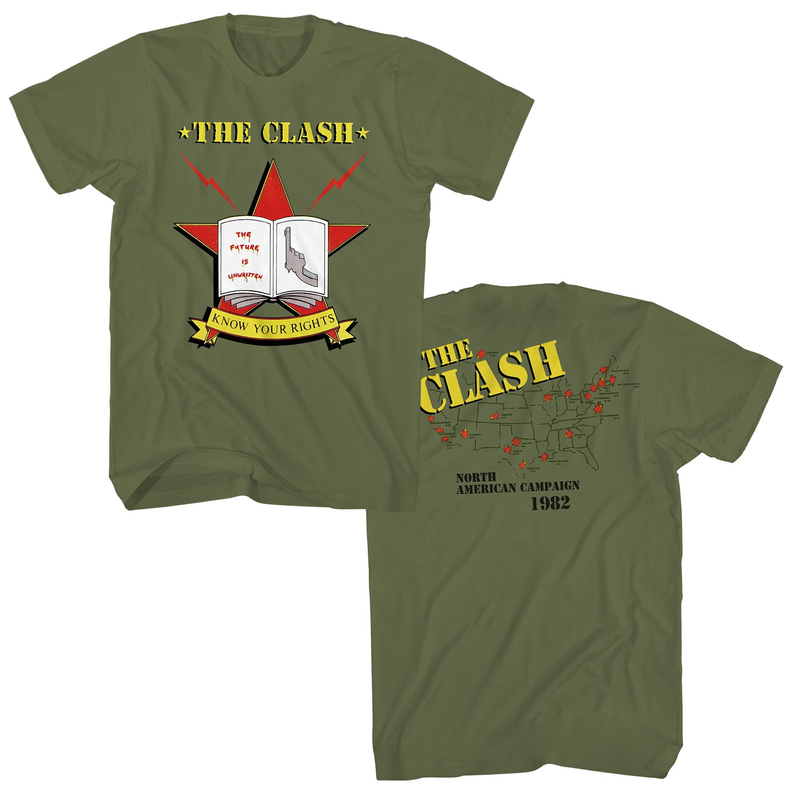 the clash merch