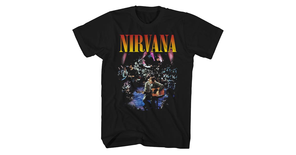 ligevægt industri Roux Nirvana T-Shirt | MTV Unplugged Album Art Nirvana Shirt (Reissue)