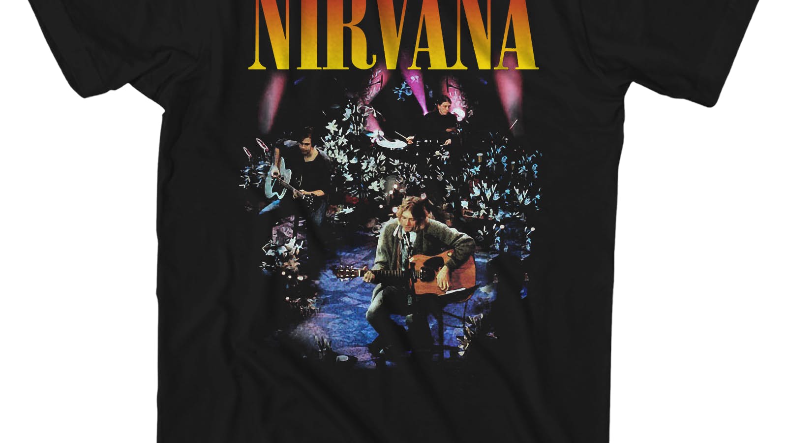 Nirvana T Shirt MTV Unplugged Album Art Nirvana Shirt Reissue