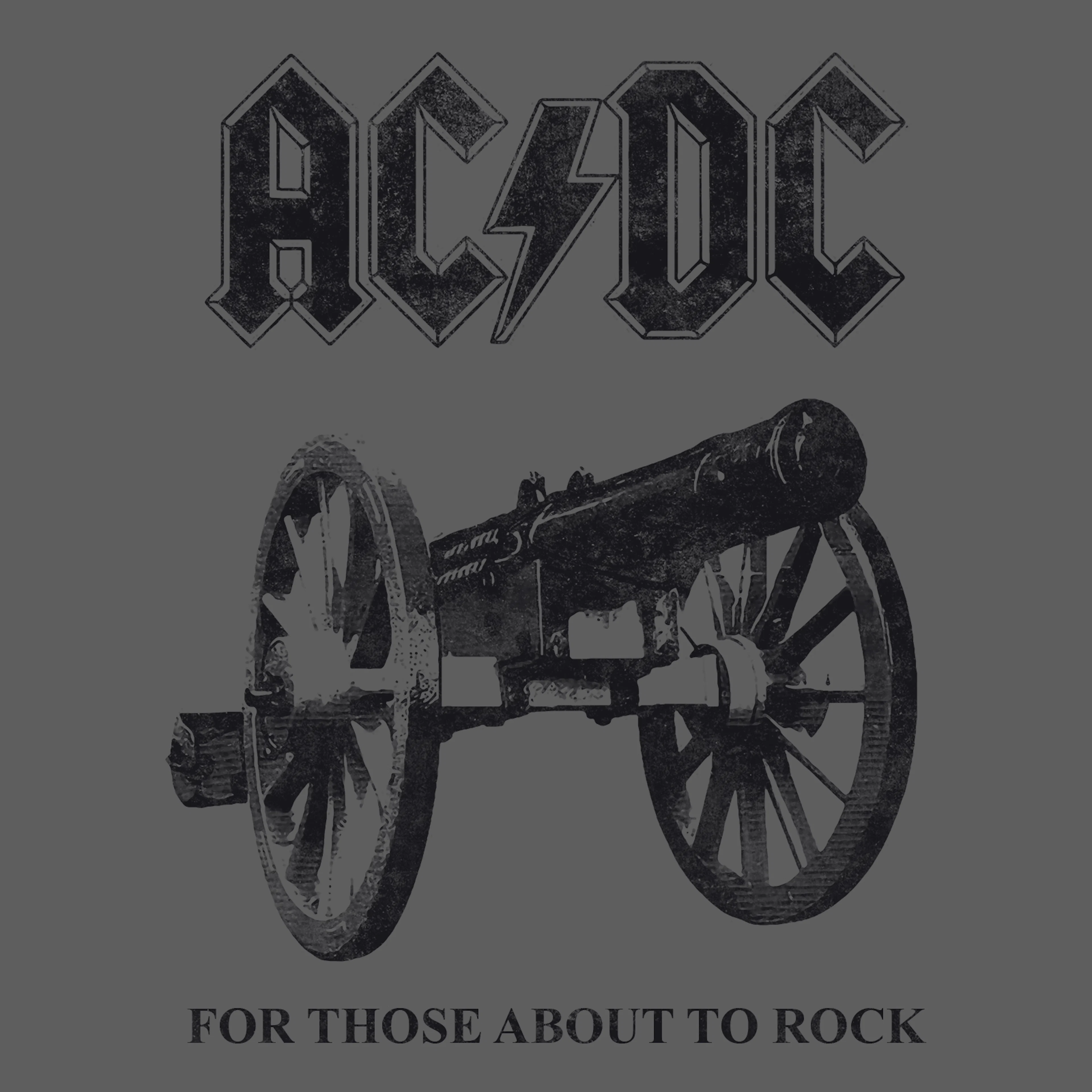AC/DC T-Shirt | For Those About To Rock Cannon AC/DC Shirt