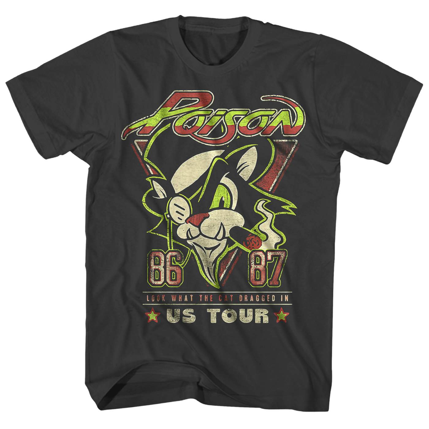Poison T-Shirt | ’86 US Tour Poison Shirt (Reissue)