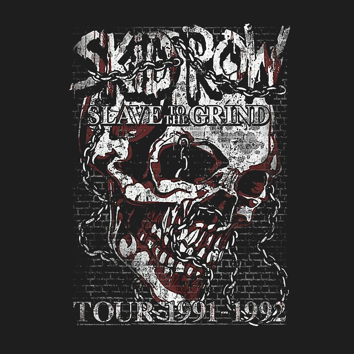 Skid Row T-Shirt | Slave To The Grind ’91 Tour Shirt (Reissue)
