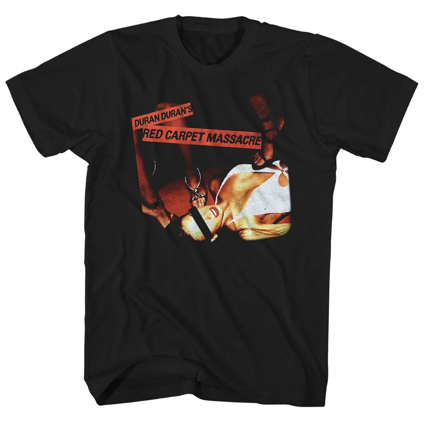 Ministerium Vulkan Mediate Duran Duran T-Shirt | Red Carpet Massacre Album Art Duran Duran Shirt