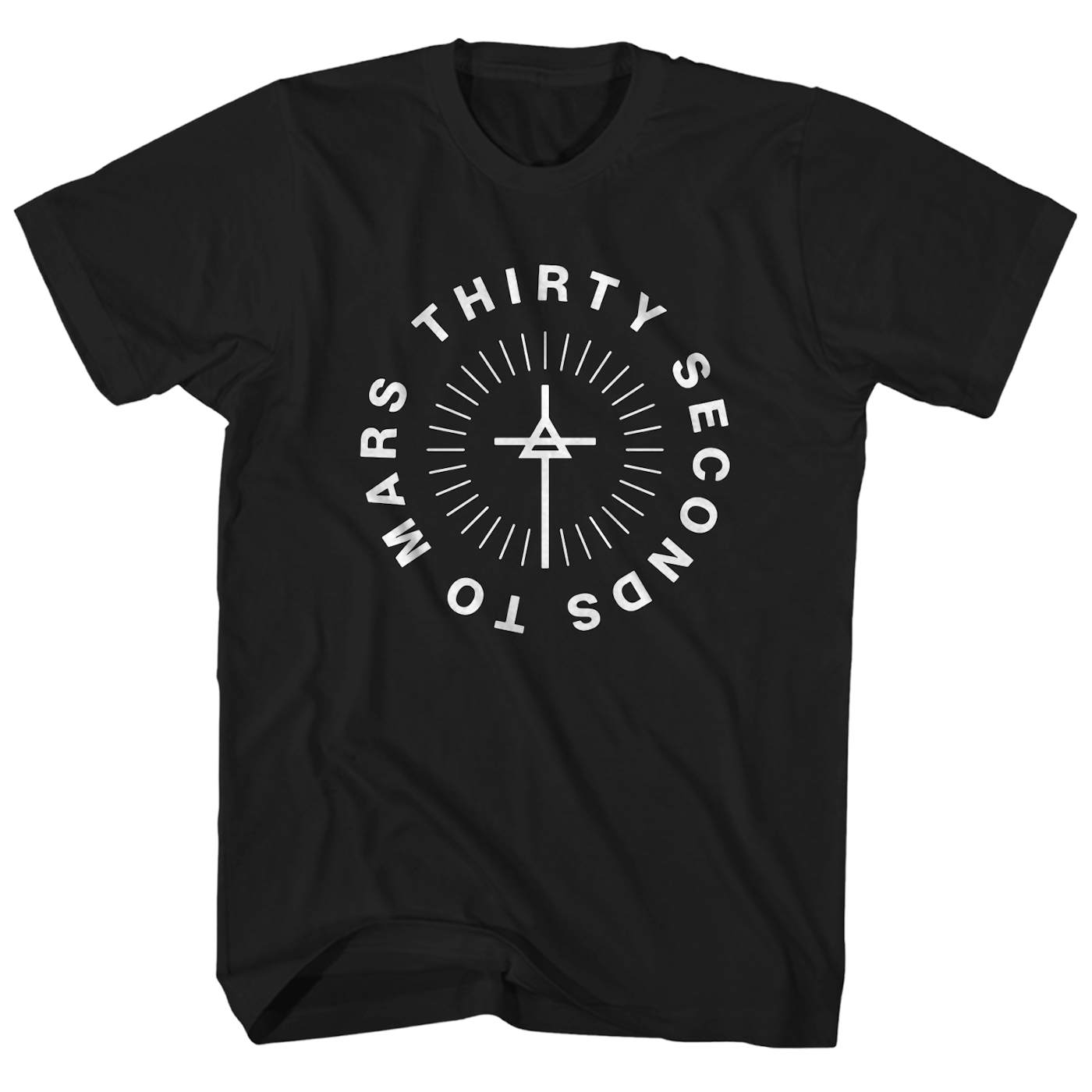 Thirty Seconds To Mars T-Shirt | Circular Logo Thirty Seconds To Mars Shirt