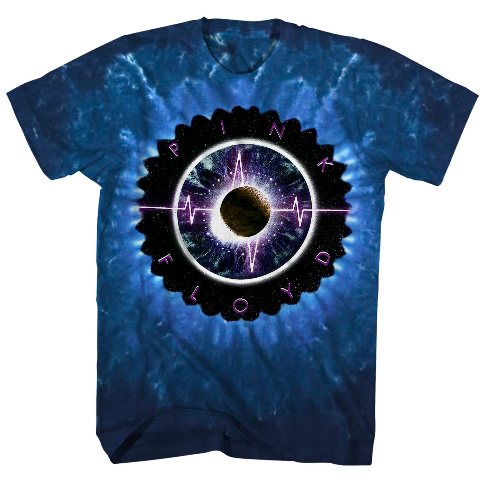 Pink Floyd T-Shirt | Pulse Album Art Tie Dye Pink Floyd Shirt
