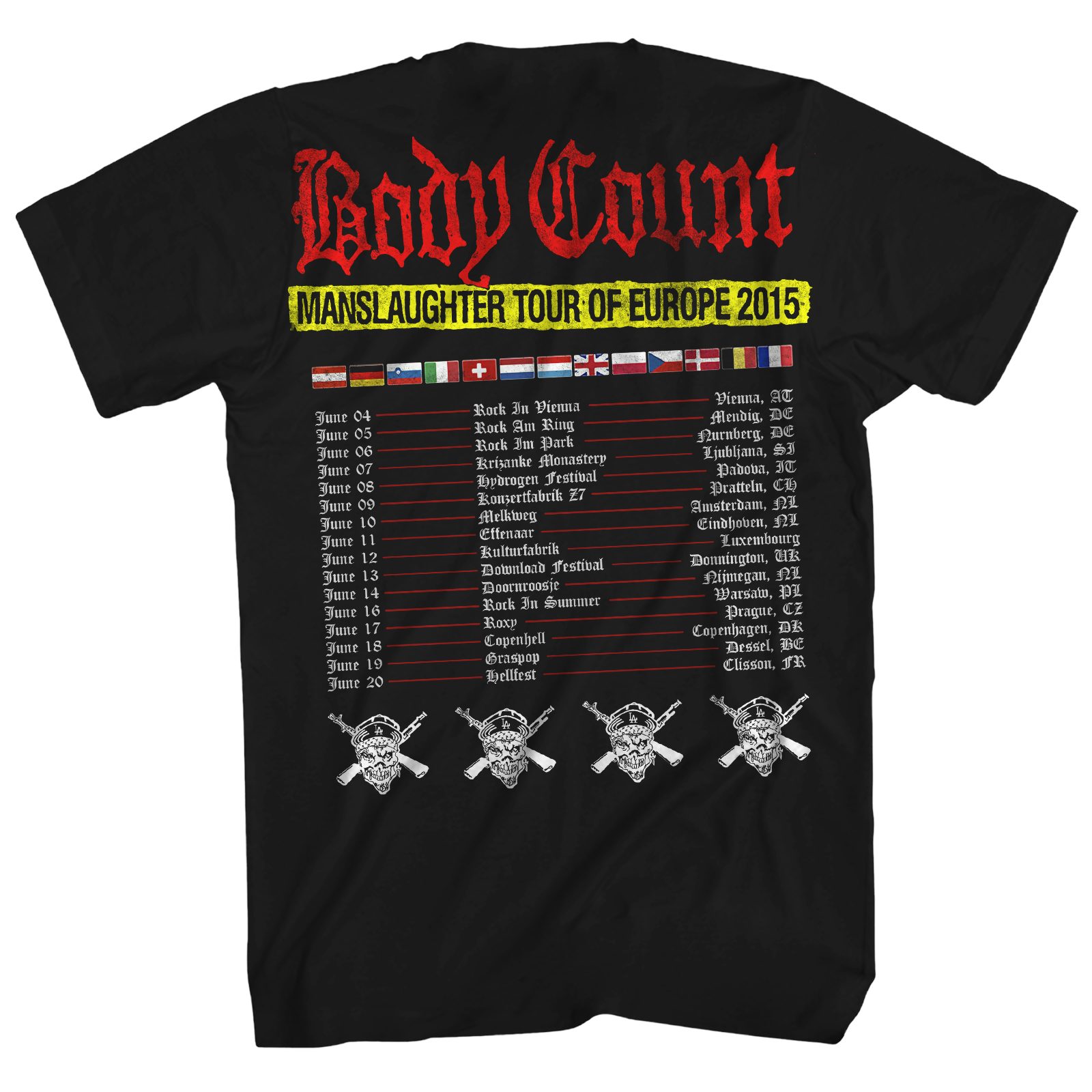 Body Count Shirts, Body Count Merch, Body Count Hoodies, Body Count