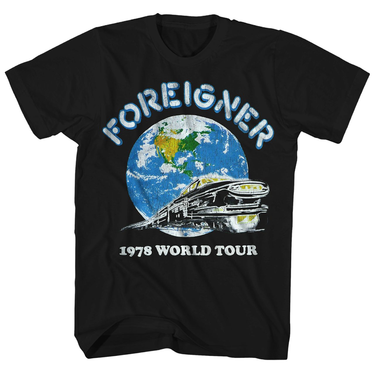 Foreigner TShirt World Tour ’78 Foreigner Shirt (Reissue)