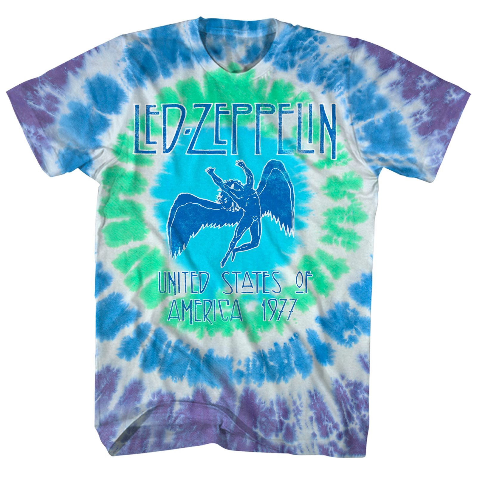 led zeppelin tie dye shirt