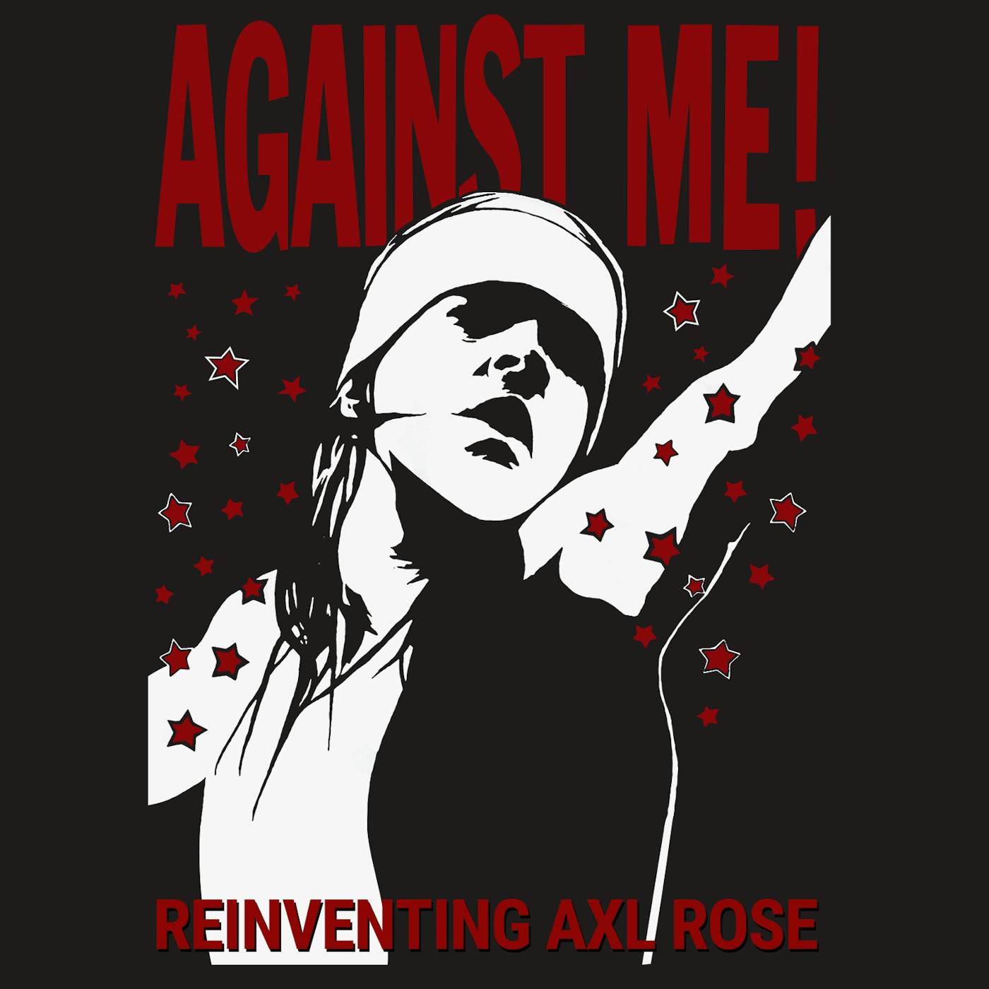Against Me! T-Shirt | Reinventing Axl Rose Album Art Against Me! Shirt