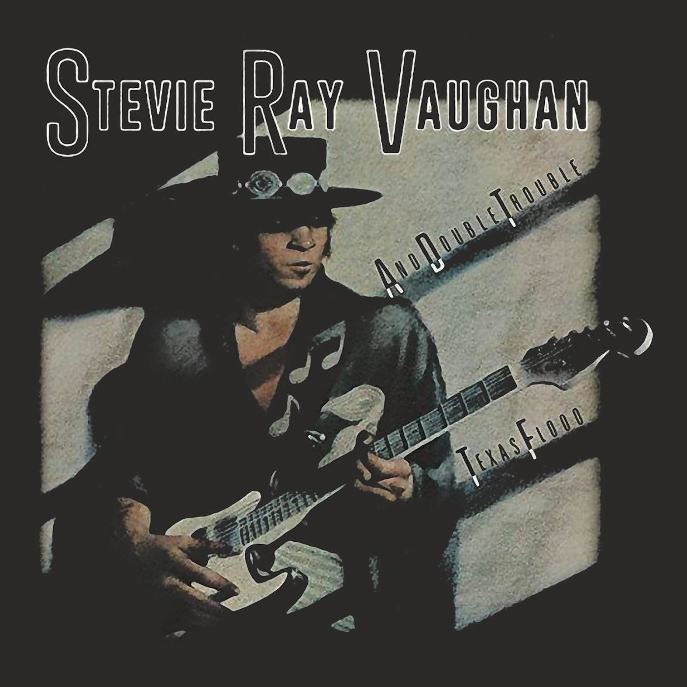 Stevie Ray Vaughan T-Shirt | Texas Flood Album Art Stevie Ray Vaughan Shirt