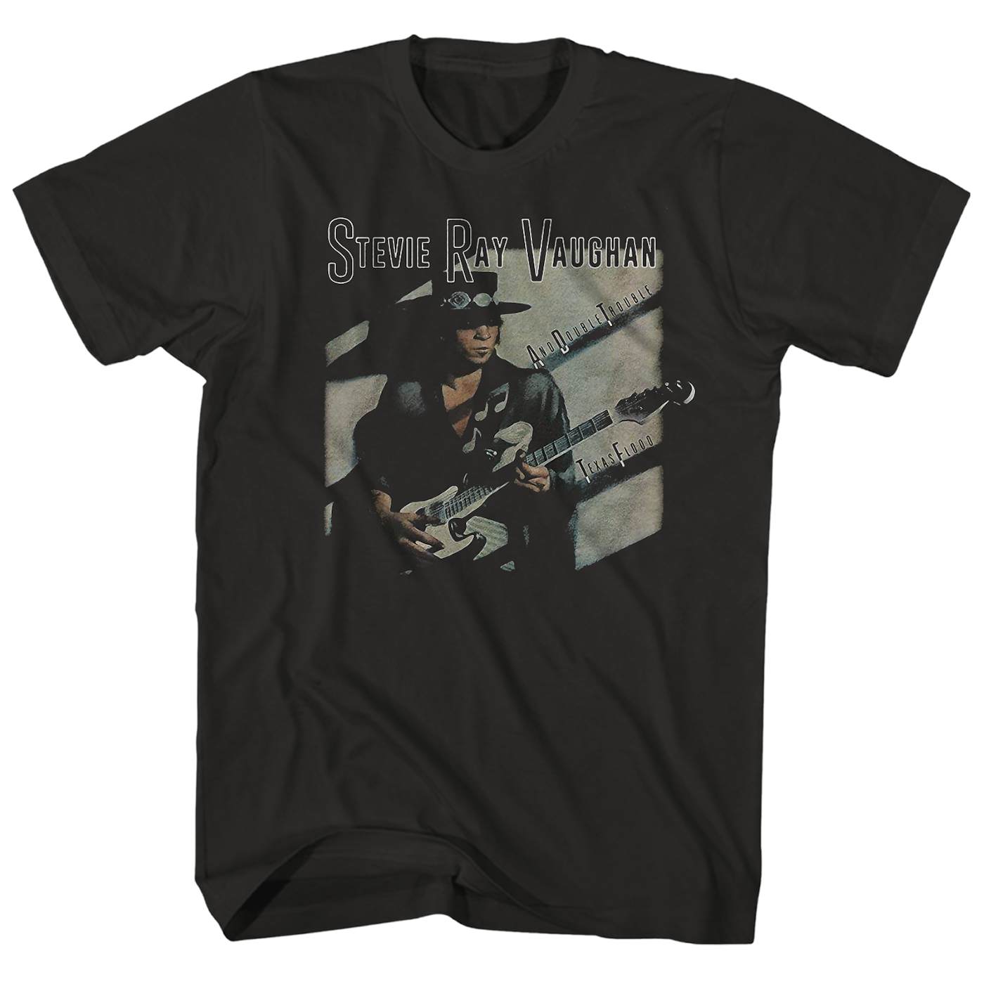 Stevie Ray Vaughan T-Shirt | Texas Flood Album Art Stevie Ray Vaughan Shirt