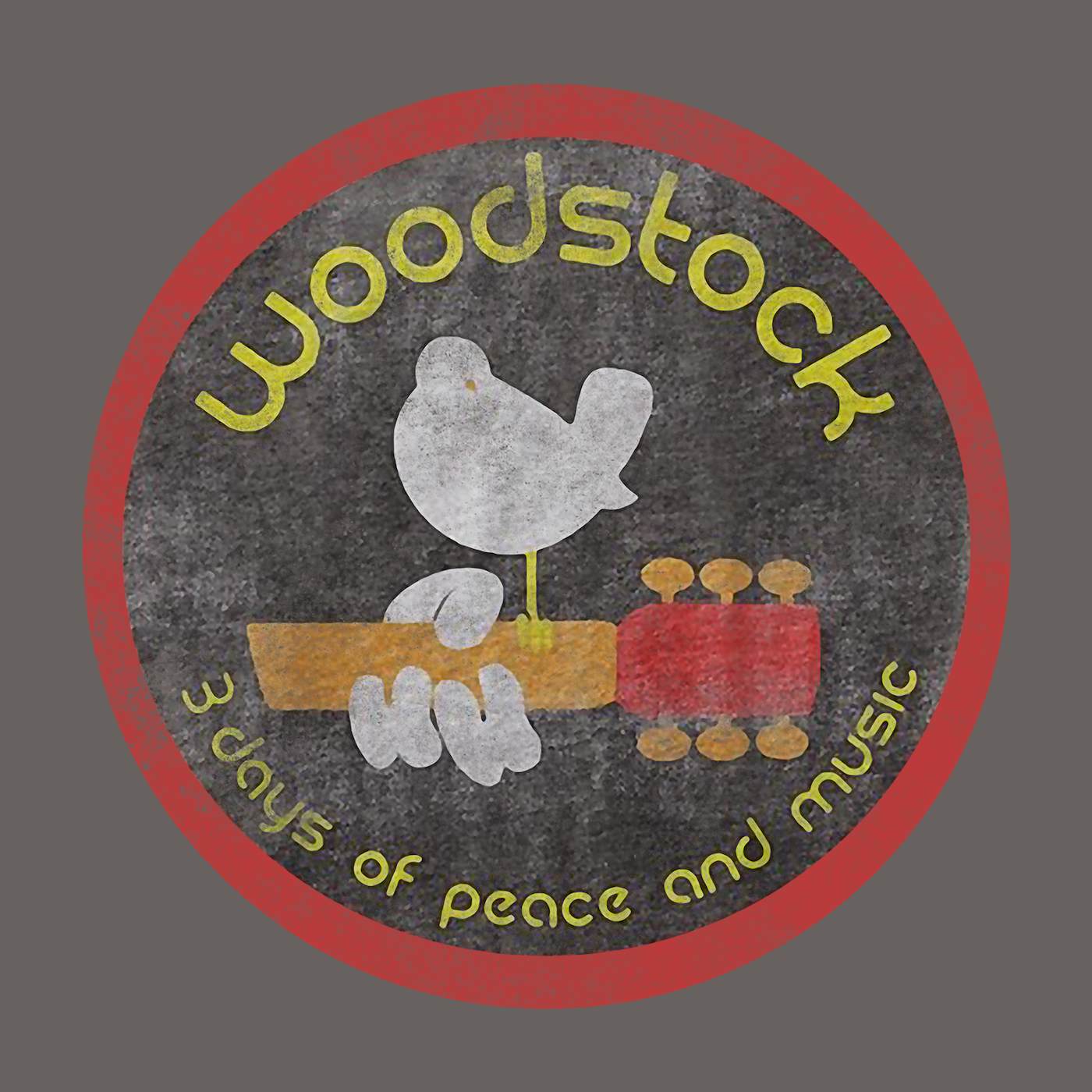 Woodstock T-Shirt | 3 Days Of Peace And Music Heather Woodstock Shirt
