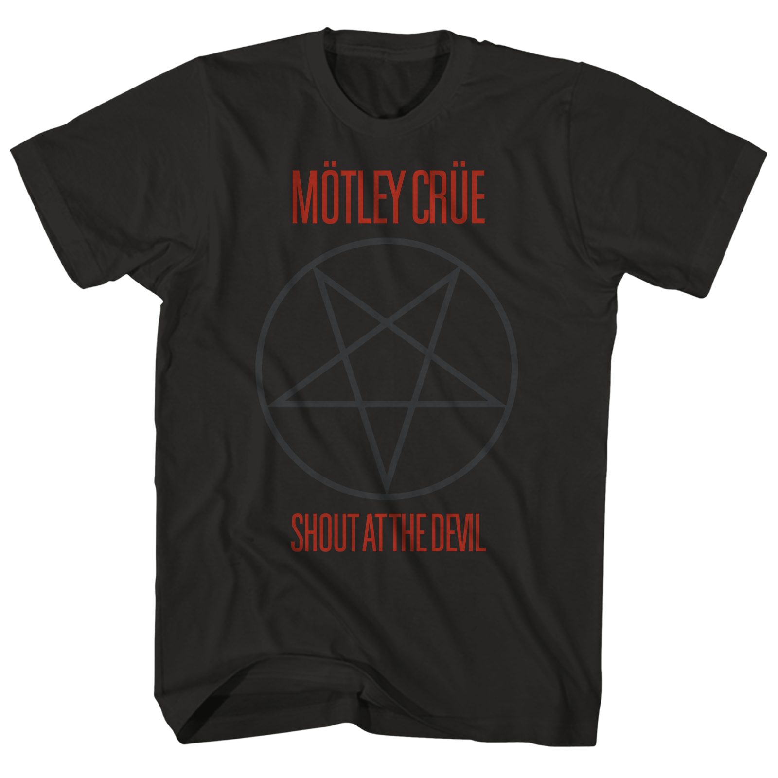 motley crue pentagram shirt