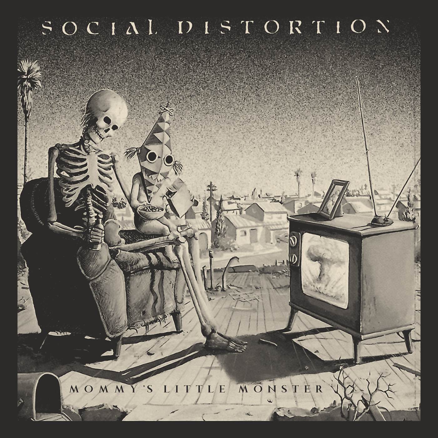 Social Distortion T-Shirt | Mommy's Little Monster Album Art Social Distortion Shirt