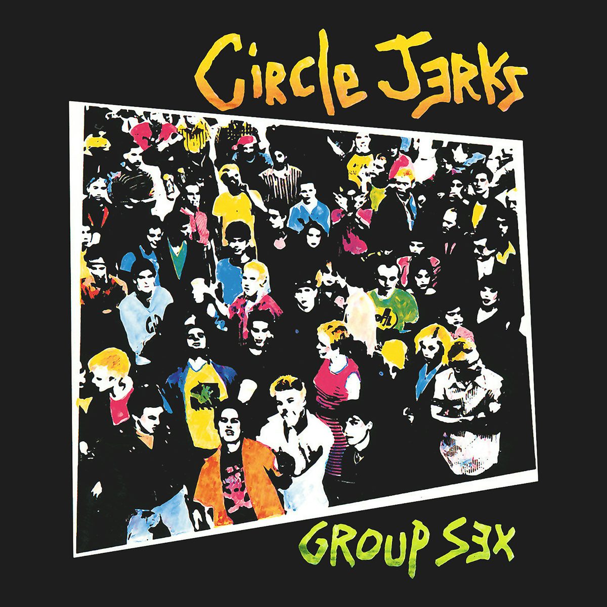 Circle Jerks T Shirt Group Sex Album Art Circle Jerks Shirt
