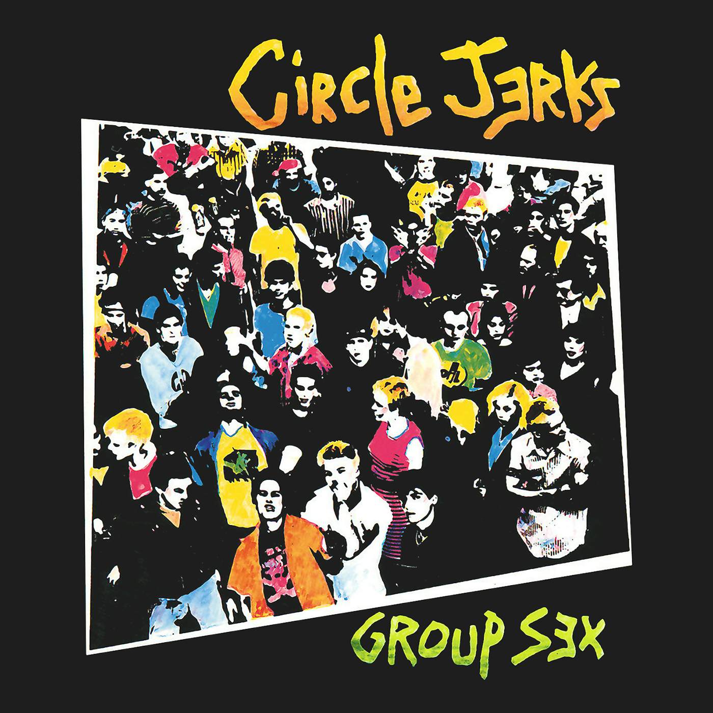 Circle Jerks T-Shirt | Group Sex Album Art Circle Jerks Shirt