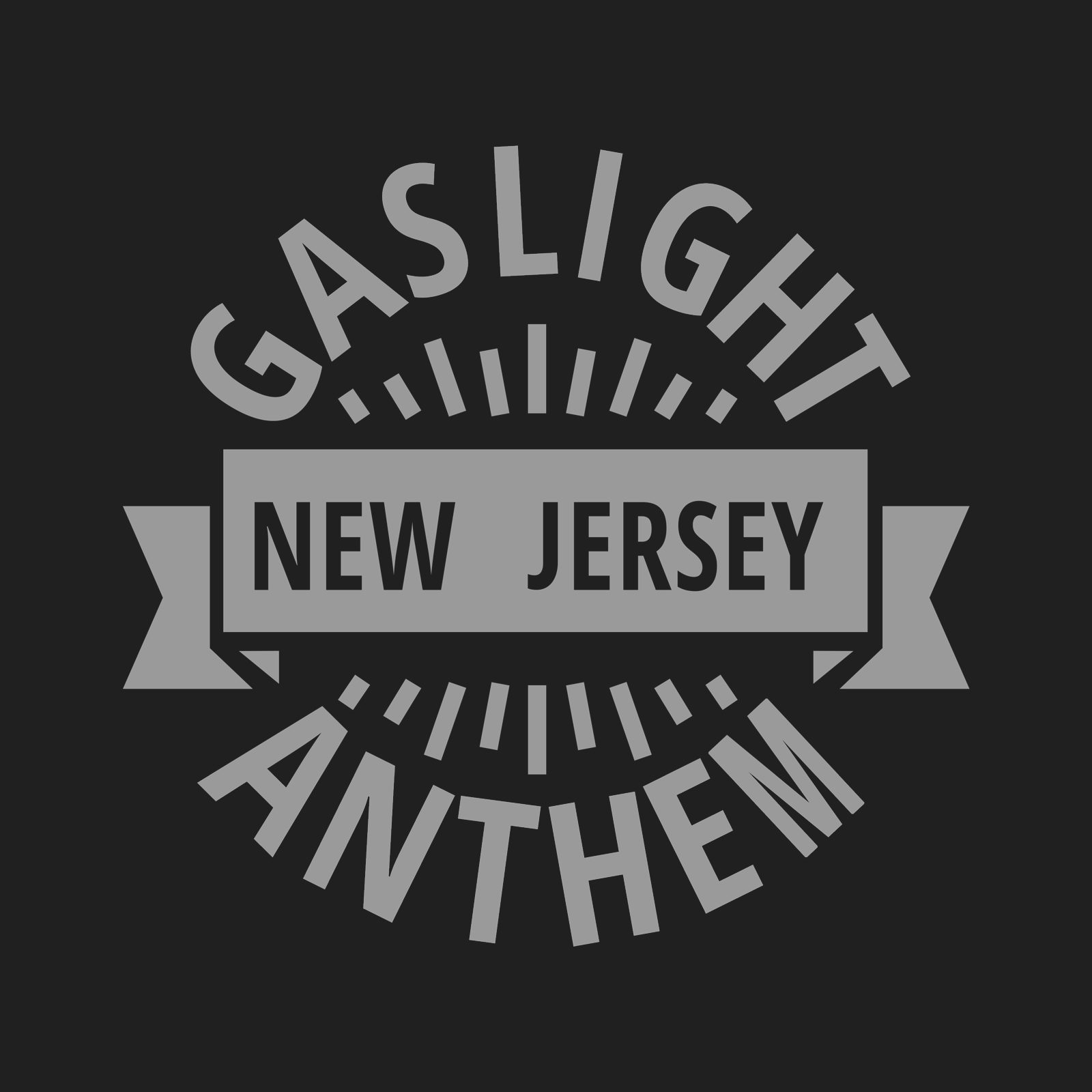 gaslight anthem skull t shirt