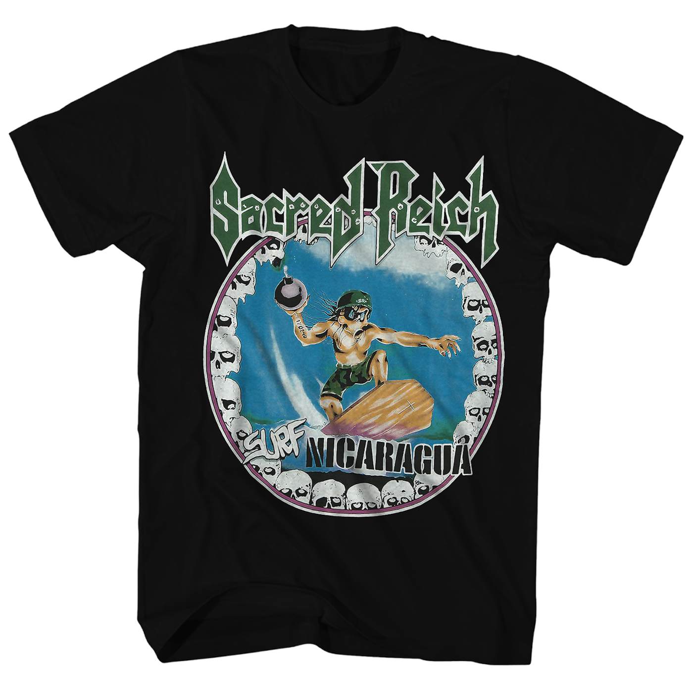 Sacred Reich T-Shirt | Nicaragua Surfer Sacred Reich Shirt