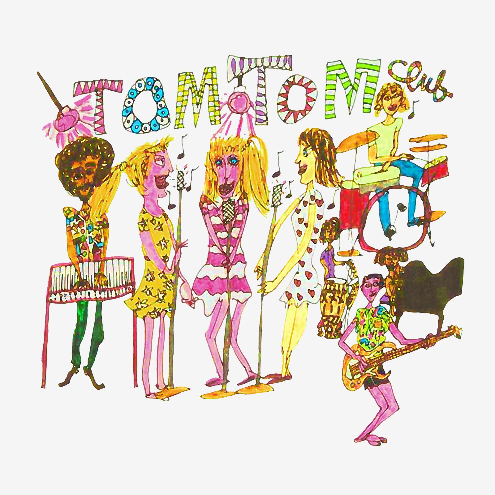 Tom Tom Club TShirt Tom Tom Club Album Art Tom Tom Club Shirt