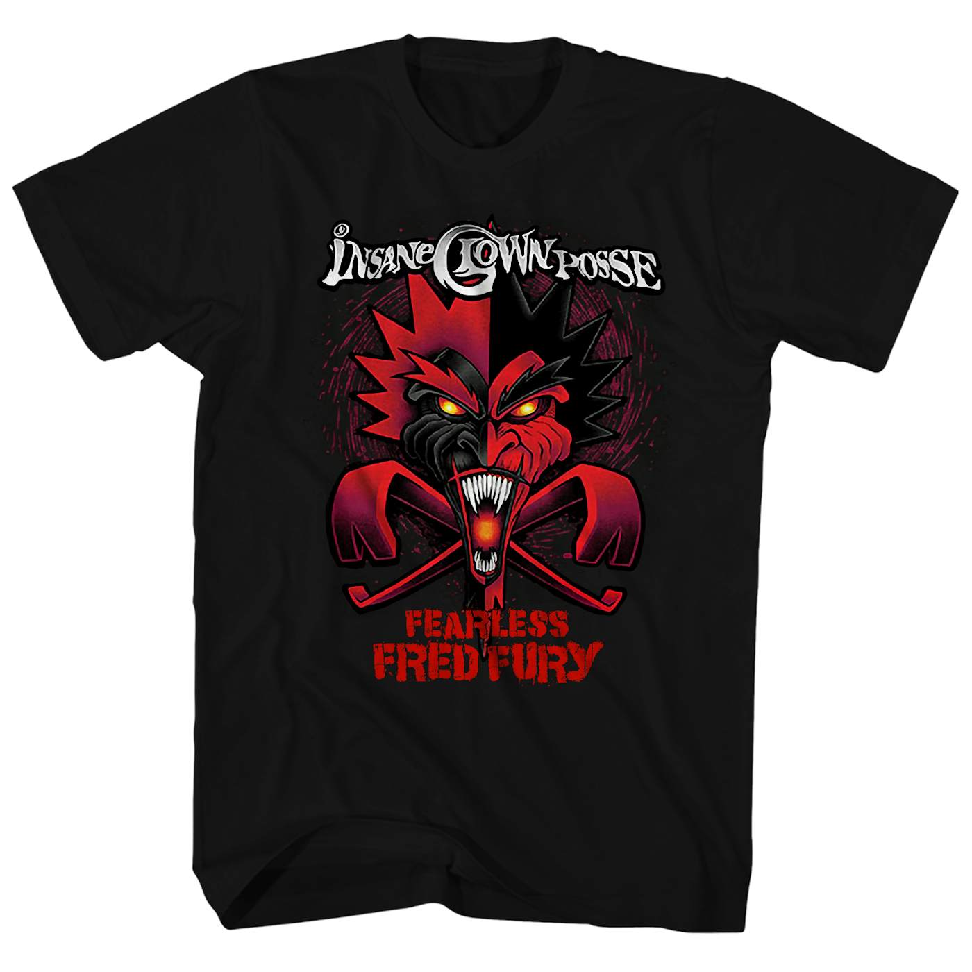 Insane Clown Posse T-Shirt | Fearless Fred Fury Album Art Insane Clown Posse Shirt