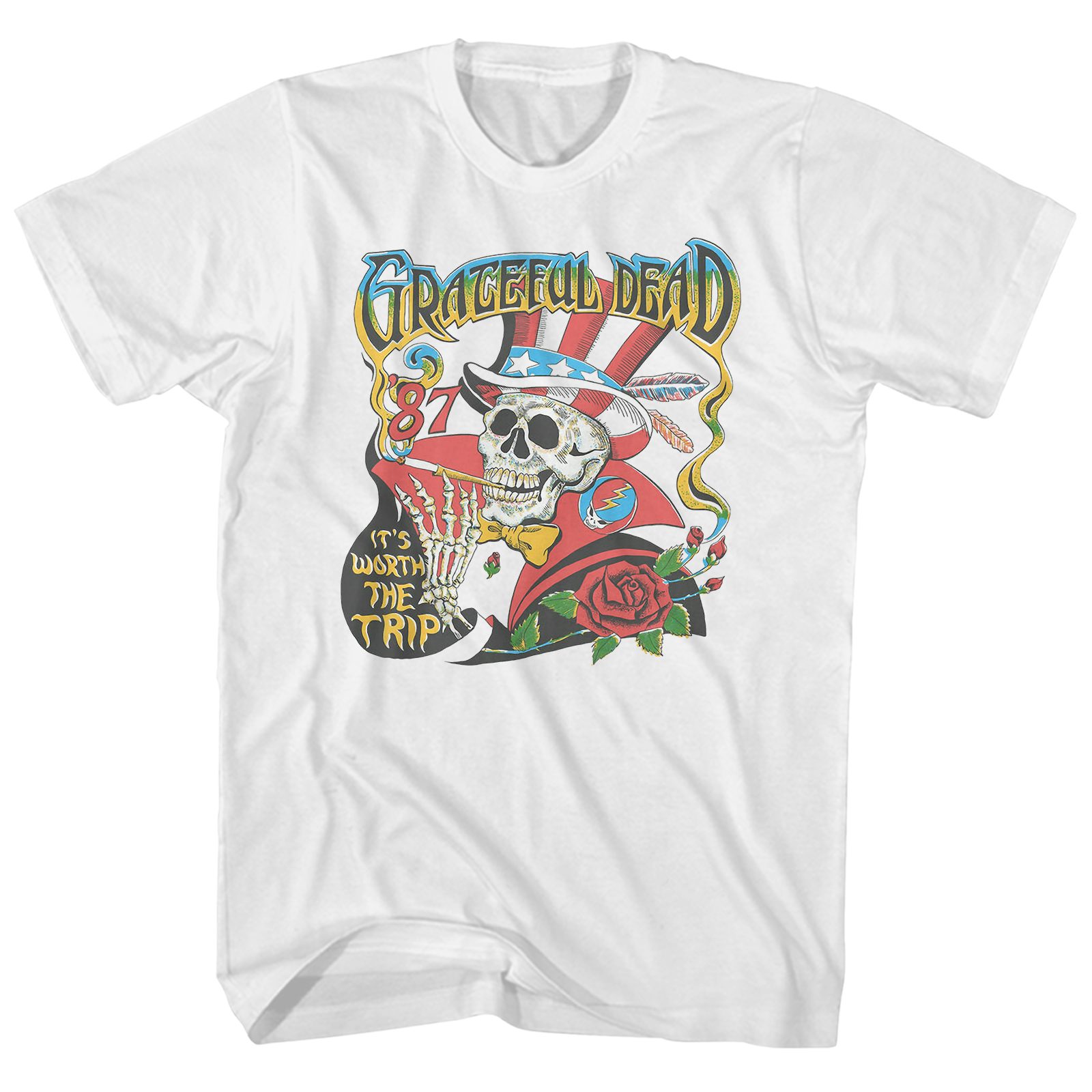 grateful dead 1987 tour shirt