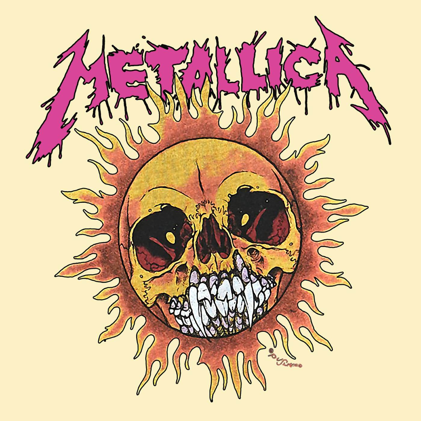 Metallica T-Shirt | Fire Sun Metallica Shirt