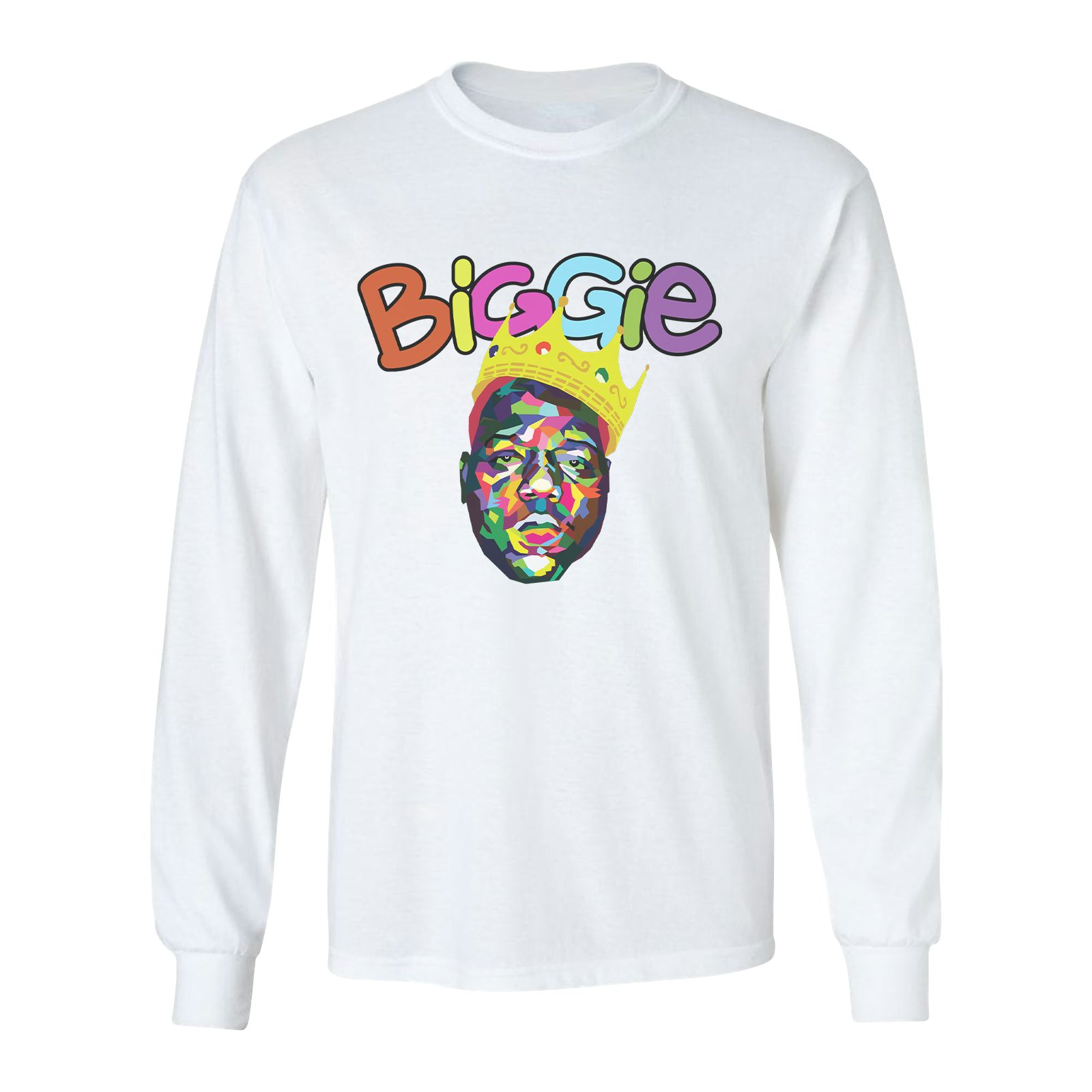 biggie smalls colorful shirt