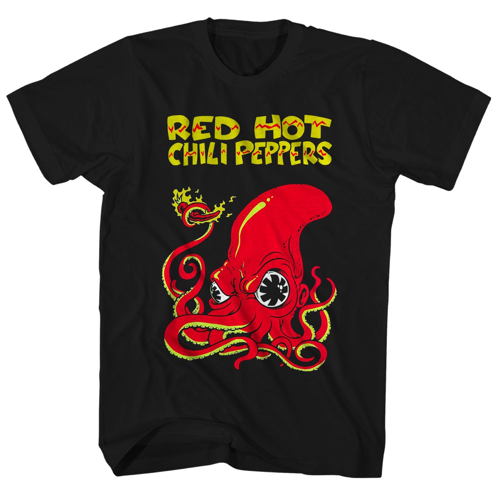 red hot chili peppers squid shirt