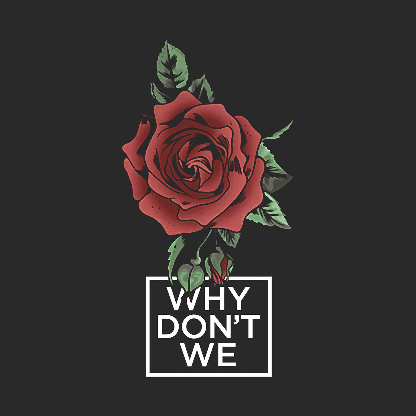 Why Don't We T-Shirt | Rose Logo Why Don’t We Shirt