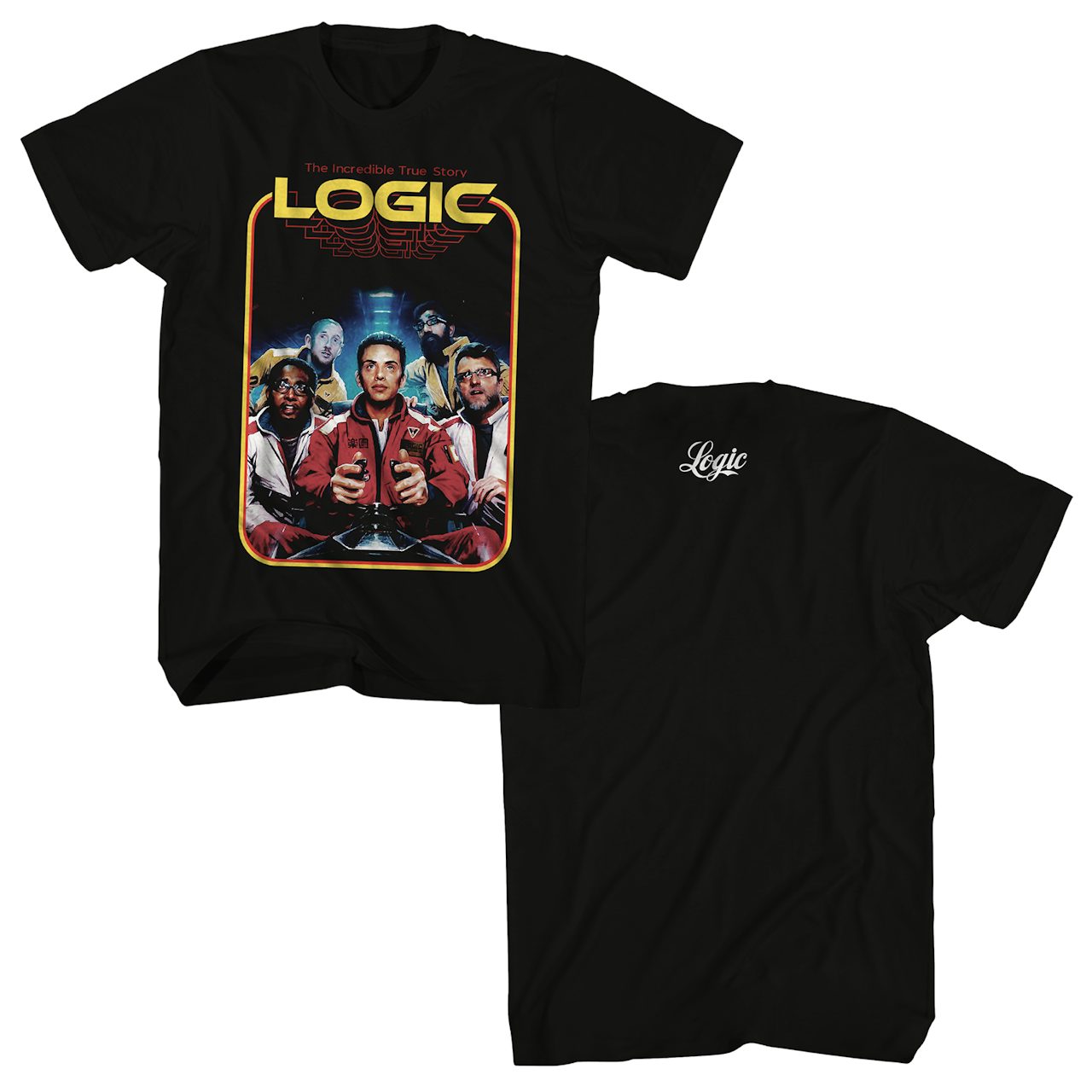 Logic T-Shirt | The Incredible True Story Album Art Logic Shirt