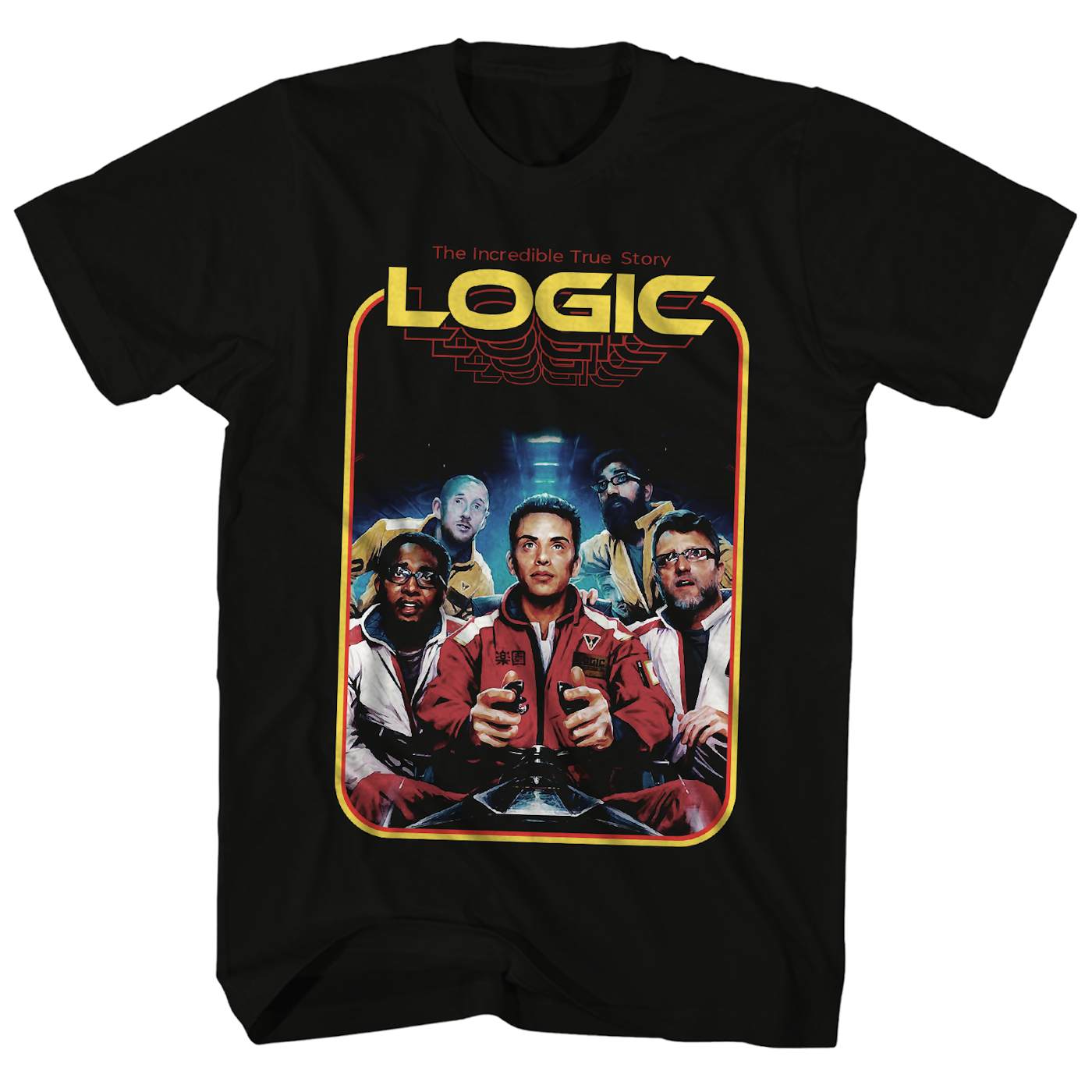 Logic T-Shirt | The Incredible True Story Album Art Logic Shirt