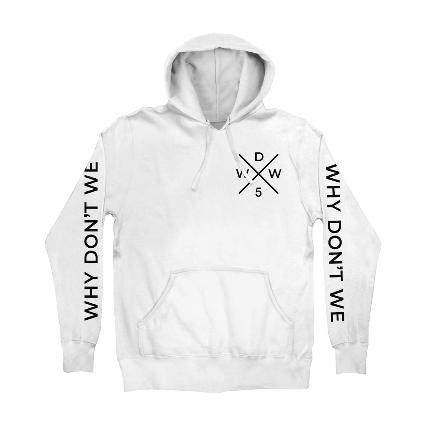 Why Don't We Hoodie | WDW5 Criss Cross Iconic Why Don’t We Hoodie